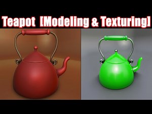 How to Create a Teapot in Blender 2.91