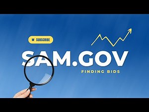 CAN'T FIND BIDS on Sam.gov? Here's How | Federal Contracting Training