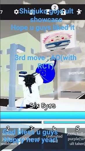 Shinjuku gojo ult(JJS skill builder - tutorial soon)