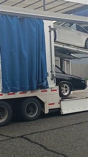 1967 Chevelle SS returning from roadtrip through carrier