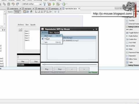 Reproductor MP3 en java con playlist