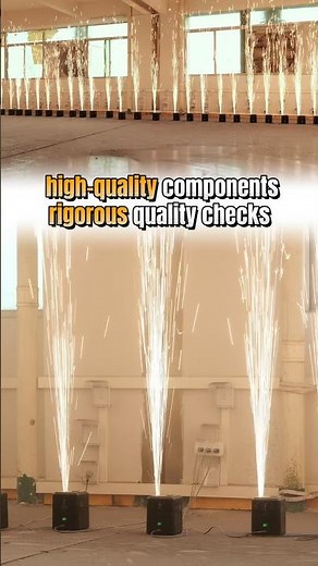 How to use unique-designed spark machine? #coldfireworks #coldspark #wedding #minispark #spark