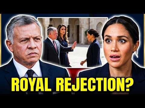 Meghan Markle STUNNED As Jordan’s King And Queen Shut Down Royal Meeting