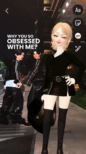 obsessed tiktok trend #zepeto #nasa #dance #kpop #singer #tiktokviral #edit #dancer #cover #yg
