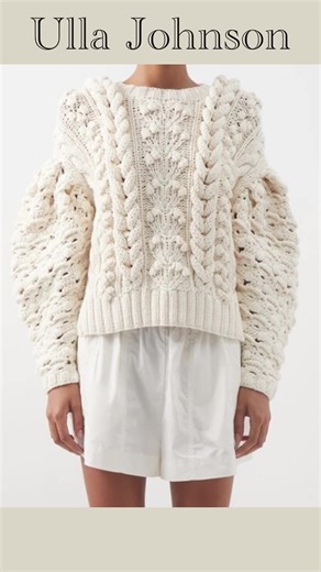 素敵なデザインのニット再現方法と編み方