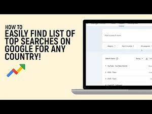 How to Easily Find List of Top Searches on Google for Any Country [easy]