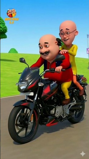 Ye dono aaj bike se ghumne nikal gaye🤫 kids cartoon story #cartoon #kids #shorts