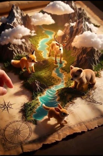 Map tree Made with Clipchamp #art #spatialdata #animation #immersivevisuals #digitalart