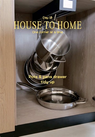 Efficient Kitchen Organization with Pull-Out Pot Organizers