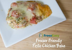 50K views · 87 reactions | All you need is 4 Ingredients with this Pesto Chicken Bake... Assemble. Cover. Freeze. Bake. Serve & Enjoy! | FreezEasy | Facebook