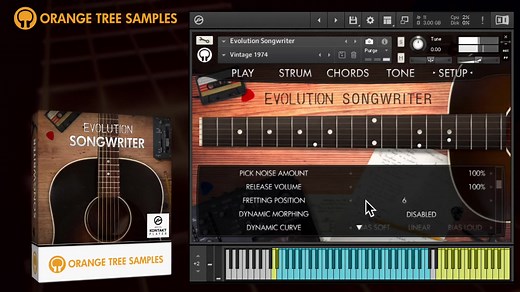 Orange Tree Samples Evolution Songwriter KONTAKT钢弦原声吉他