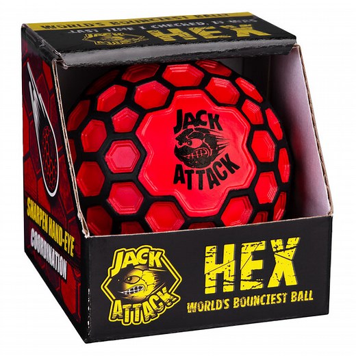 Jack Attack Hex Ball: The World's Bounciest Ball!