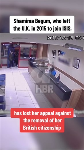 Shamima Begum, a woman who left the U.K. to join ISIS at the age of 15 in 2015, has lost her appeal over the decision to remove her British citizenship. | CBS News