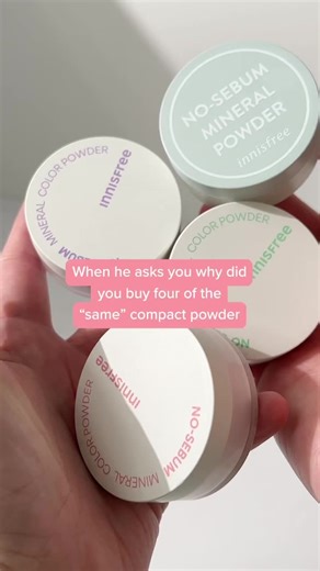 Innisfree No-Sebum Mineral Color Powder Collection