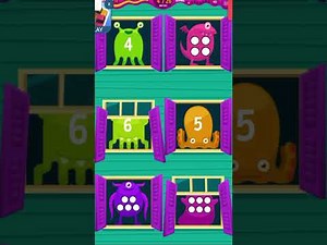 Monster Mansion Number Match Counting And Comparing ABCya