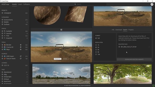 免费超强的资产管理软件 Asset Ninja