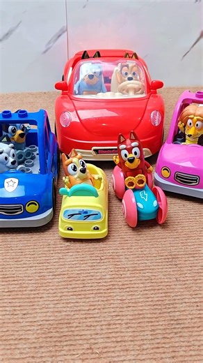 Satisfying with Unboxing & Review Family Bluey Playset Toy ASMR #toys #bluey #shorts