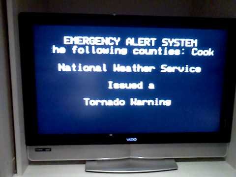 June 21, 2011 Tornado Warning - North Cook County Illinois