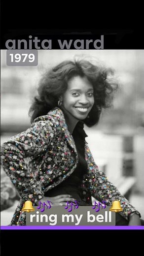 "Ring My Bell" 1979~Anita Ward #Wednesdaywomen #disco #70smusic