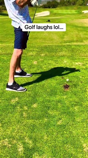 Golf shot hilarious gone wrong lol… #golf #funnygolf #golfhumor #golffails #funny #funnygolf