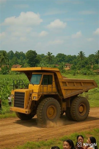 AI RC Trucks: Truck brings soil, #excavator #trending #truck #rc #farming #rccar #truckdriver