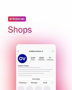 Today Mark Zuckerberg announced the launch of Shops, an online store customers can access on a business’ Instagram profile or Facebook Page, as well as through Stories and ads. As a business you will be able to choose the products you want to feature from your catalog and customize the look and feel of your shop. Customers can browse collections, save products and place an order—either on your website or without leaving the app if you’ve enabled checkout in the US. For more information on how to