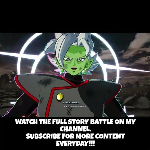 Goku vs Fused Zamasu Dragon Ball Sparking Zero