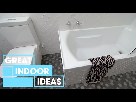 Creative Small Bathroom Makeover On A Budget