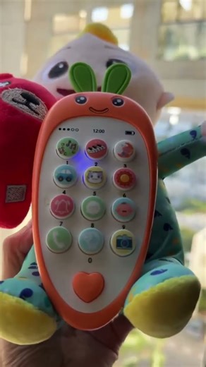 Educational Toy Phone Songs Flashing Light #sound #viralvideo #asmr #toys #trending #cocomelon #fun
