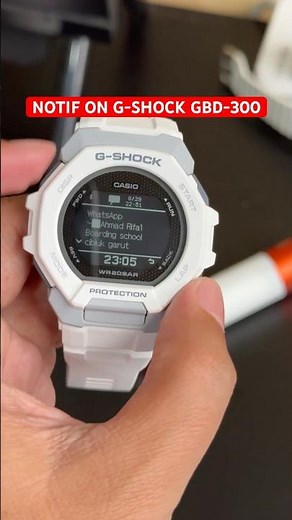 FULL NOTIF | CASIO G-SHOCK GBD-300