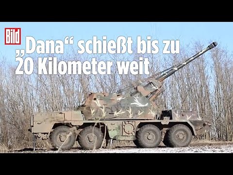Panzer-Haubitze „Dana“: Die Uralt-Waffe der Ukrainer im Einsatz gegen Russland