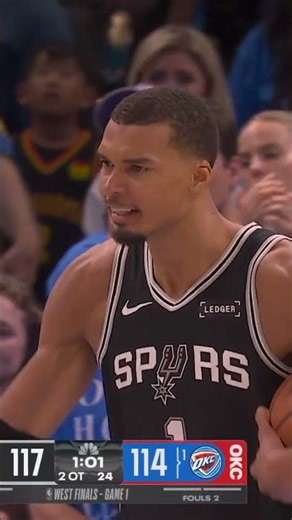 WEMBY HERCULEAN PERFORMANCE LEADS SPURS TO GAME 1 WIN OVER OKC!! 🔥