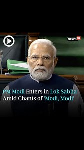 Prime Minister Narendra Modi entered the Lok Sabha amid chants of ‘Modi, Modi’ in the house by the BJP MPs Live: https://www.news18.com/india/parliament-monsoon-session-live-updates-no-confidence-motion-debate-manipur-issue-bjp-amit-shah-rahul-gandhi-congress-livenews-8530435.html #NoConfidenceMotion #ParliamentMonsoonSession #PMModi #LokSabha | News18 | Facebook