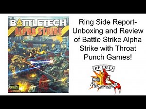 Ring Side Report-Board Game Review of Battletech Alpha Strike Box Set