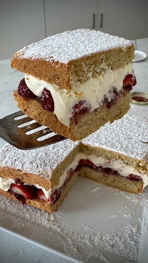 26K views · 133 reactions | GLUTEN FREE VICTORIA SPONGE CAKE  This...