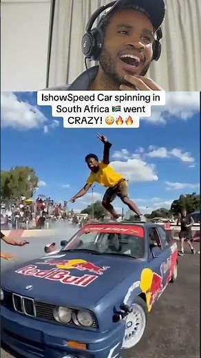 Ishowspeed car spinning in South Africa went crazy! 😤🔥