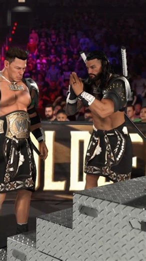 Monster John Cena 😈 #shorts #ytshorts #youtubeshorts #shortsfeed #romanreigns #wwe #viral @WWE