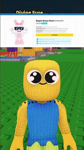 Limited Edition Boppin Bunny Plush SAB EASTER UPDATE #roblox #stealabrainrot #easter