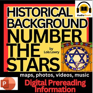 Number the Stars Pre-reading Lesson/History, Setting & Author PowerPoint