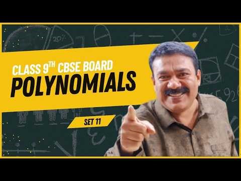 9th CBSE I Polynomials I Set 11 I Reji Jose Tuition