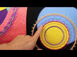 BERNINA 570 60 Triple Stitch Function - a Stitching Cosmos Course FAVORITE!