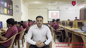 Unlock the Digital Frontier with Asst. Prof. Pratik Patil at DY Patil Deemed to be University School of Hospitality & Tourism Studies. Dive into the world of Information Technology tailored for the hospitality industry. Join us on a transformative journey where technology meets hospitality, and innovation becomes your key ingredient. Embrace the future of IT in hospitality with a mentor dedicated to shaping tech-savvy professionals! Admissions Open 2024-25! | DY Patil School of Hospitality & Tou