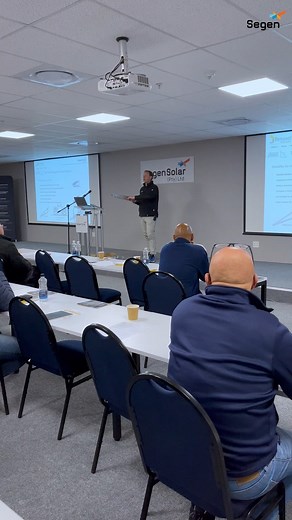 The Sunsynk roadshow has been on fire this week. Tuesday we packed out Johannesburg. Today Bloemfontein matched that energy. And now we are heading into Cape Town this Monday! Quick reminder. Segen is the exclusive Sunsynk repair partner in South Africa. If you need repairs done, bring your units to us and we’ll get them sorted fast through our approved repair team. This week we showcased the new Sunsynk lineup dropping in January, and installers are already calling it a game changer: • Sunsynk 
