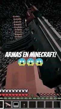 Armas en Minecraft😱! #minecraftshorts #speedsong #music