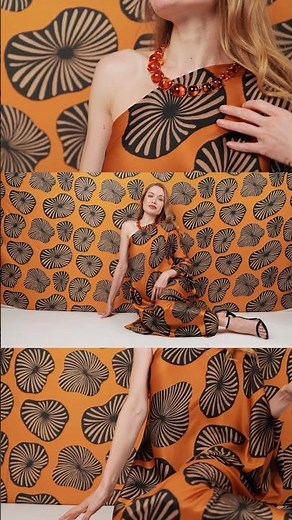 Free One-Shoulder Dress Pattern? Yes, Please! 👗