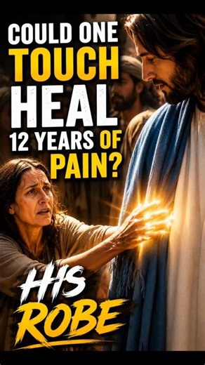 👉She Touched His Robe… 😨 Then Jesus Suddenly Stopped✨|Public Miracle Jesusmiracles #pnvisionai#bible