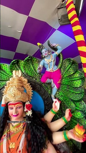 Most Beautiful Durgamatha Idol 2025 😱 | Unique Navratri Special