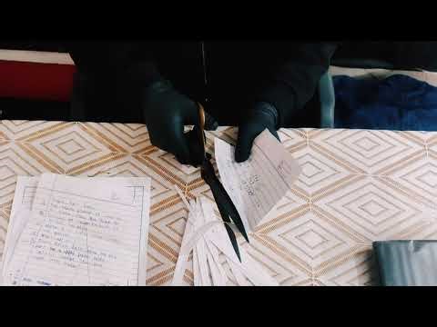 Paper cutting ASMR ✂️ | Sound Asmr 