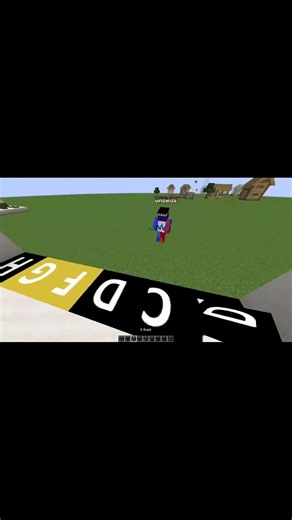 👊 Guess the word no talking (Day 6) 👊 #shorts #minecraft #gojo