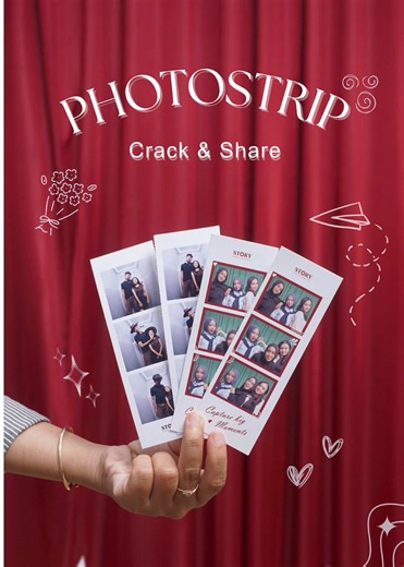 NEW PHOTOSTRIP ALERT ‼️ Photostrip crack & share yang bisa dibagi jadi 2 lohh, bisa buat sharing sama bestie atau pasangan kamu, lebih seruu kan 🤩 Crack it, Share it, Repeat. Gas cobain jangan sampai ketinggalan 🫵🏼🔥 #photoboxgunungkidul #photoboxwonosari #storyphotobox #selfphotowonosari #selfphotogunungkidul
